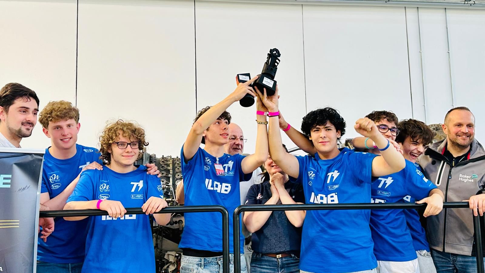 Tachyons team celebrating at Semi Finals 2026